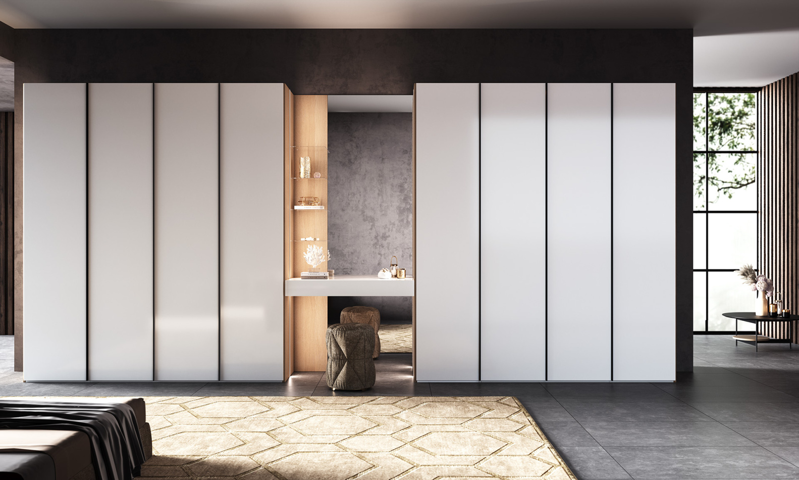 РИМИ - Шкафы - Фасад Прогма с ручкой