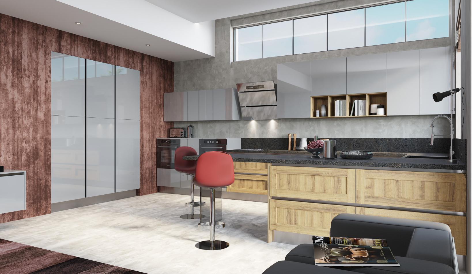 РИМИ - Современные кухни - Тайм