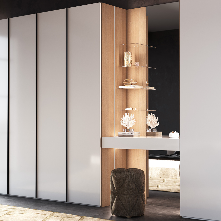 РИМИ - Шкафы - Фасад Прогма с ручкой