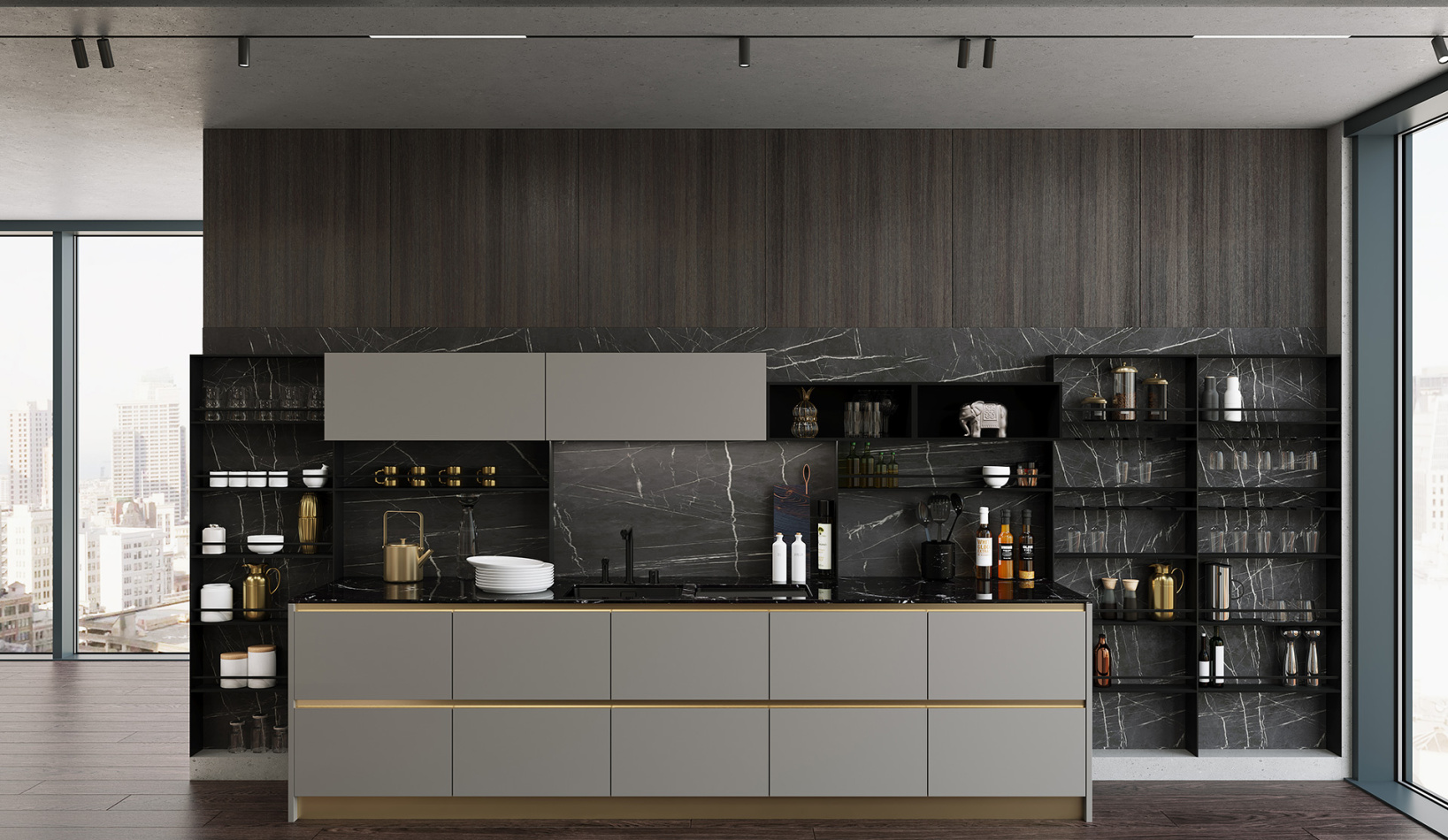 РИМИ - Современные кухни - Феррата