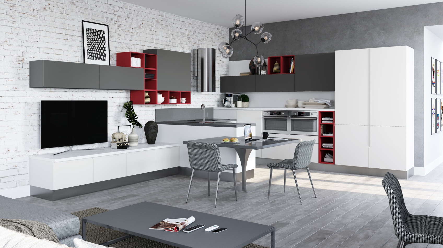 РИМИ - Современные кухни - Флорида