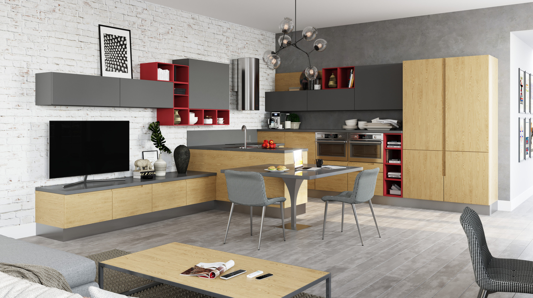 РИМИ - Современные кухни - Флорида