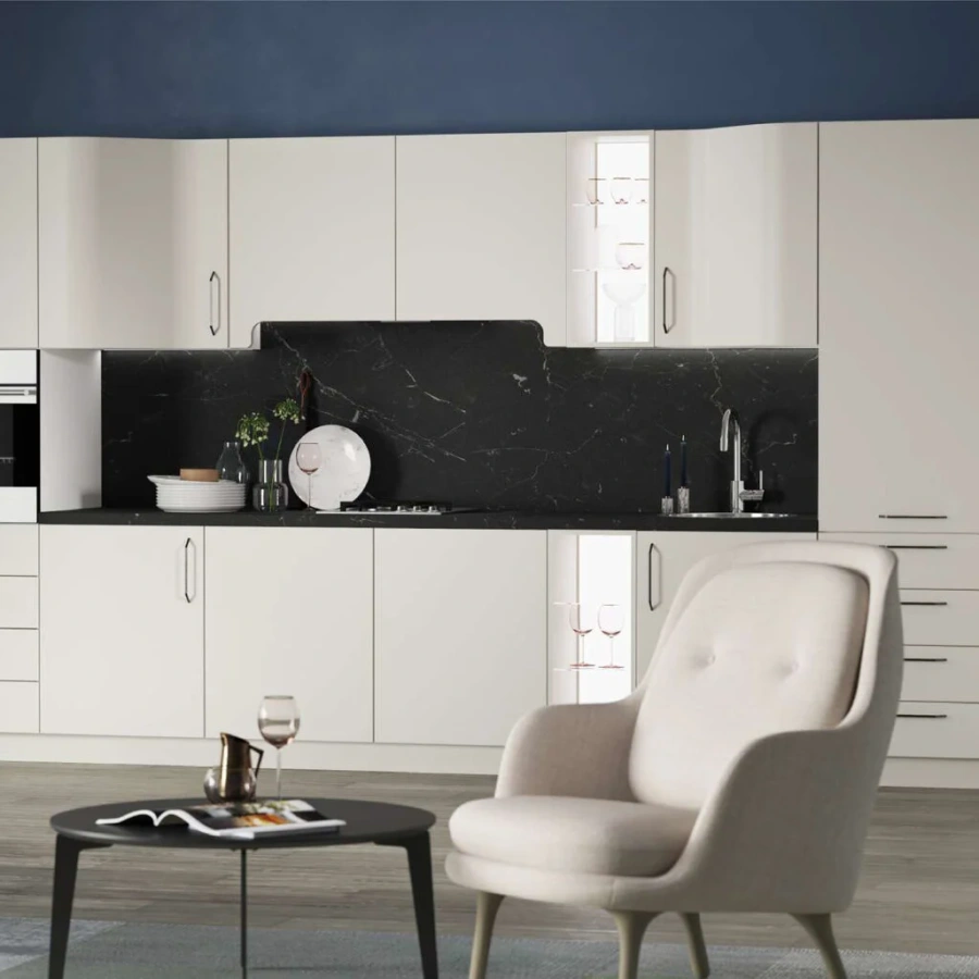 РИМИ - Современные кухни - Майами (криволинейные фасады)