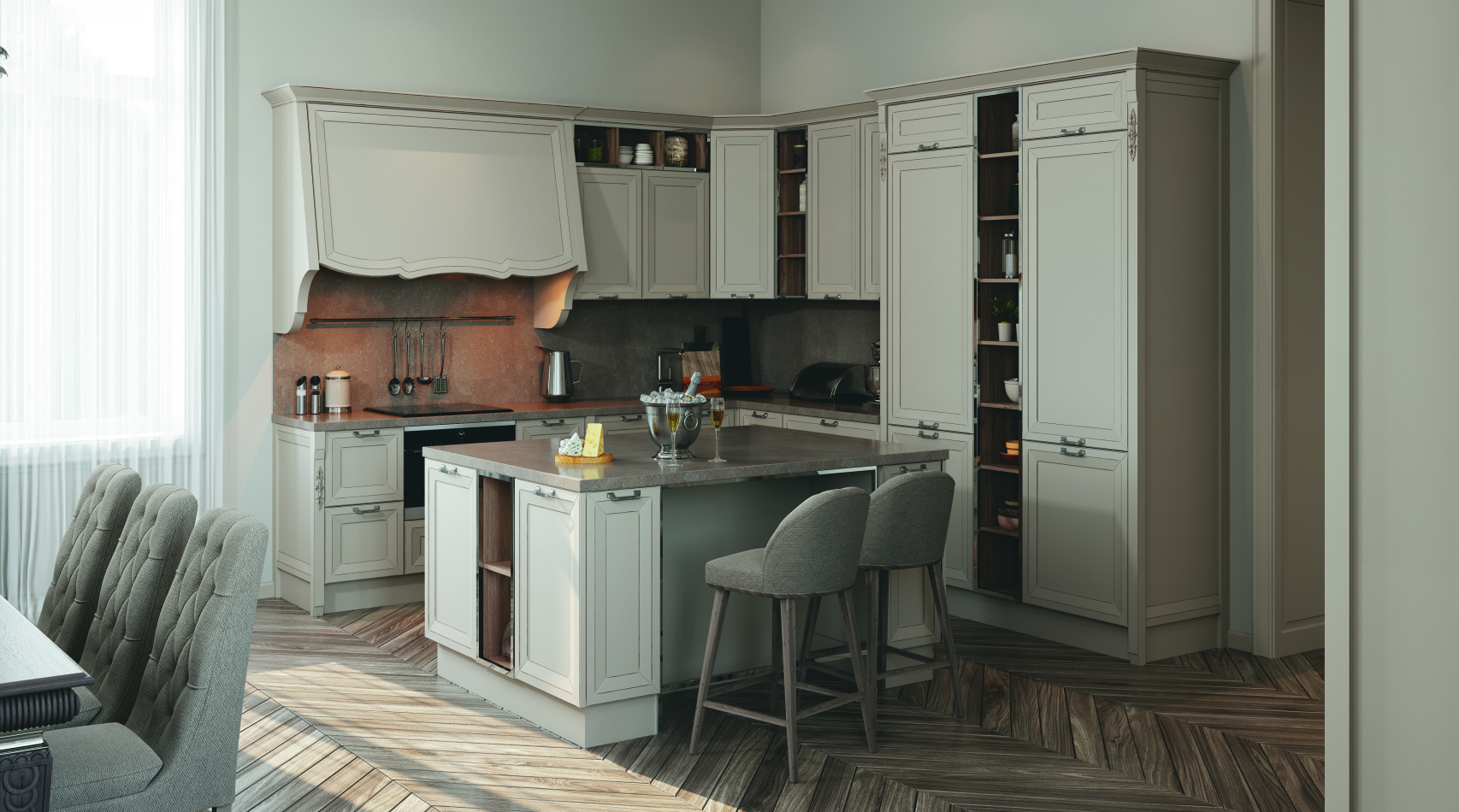 РИМИ - Классические кухни - Маранелла РИМИ - Классические кухни - Маранелла